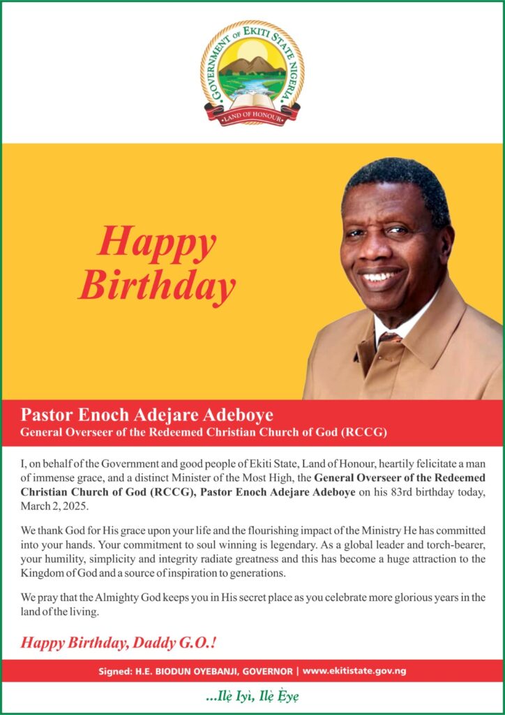 Pst Adboye at 83 years