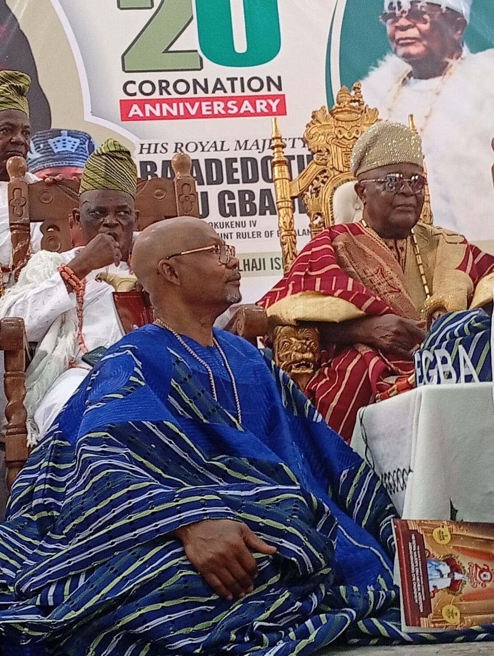 Adeleke Oluwadairo conferred with Ogboye of Egbaland, vows to pursue development and  unity of his people