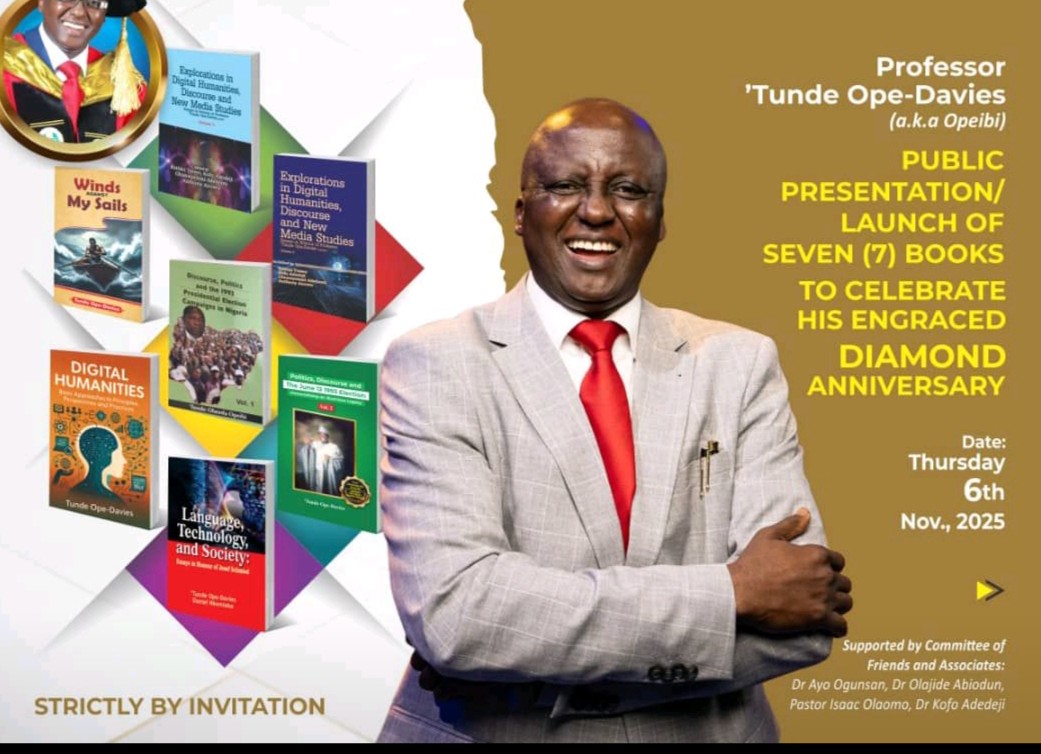 UNILAG Prof celebrates diamond anniversary, launches seven new books