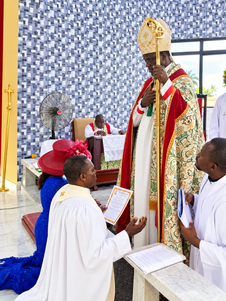 Bishop appreciates God for safe return of kidnapped NYSC members @ commissioning of 69-year old Anglican parish